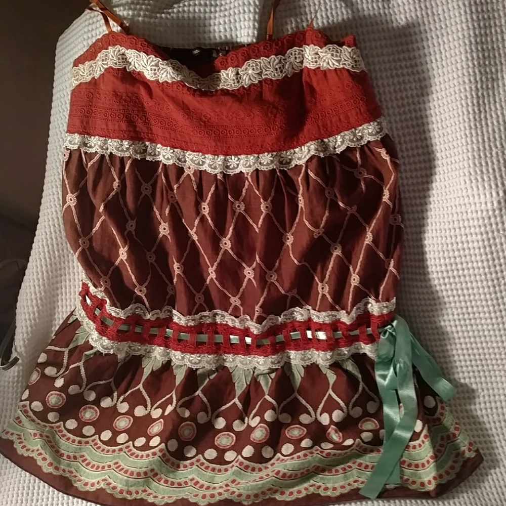 Hazel for Anthropology tunic.Never worn!